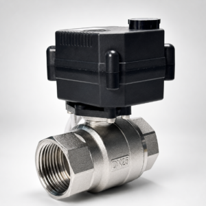 Electric Motorized Ball Valve Stainless Steel 5V/12V/24V DN15 DN20 DN25 Two-Wires,  Reverse The Power Poles