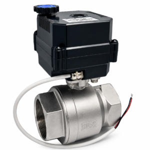 FH-B Series Stainless Steel High Torque Electric Motorized Ball Valve 15N·m DN8-DN50 DC5V ADC9-24V  AC110-230V
