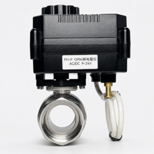 FH-P Series Mini Electric Ball Valve | 8N·m High Torque DC3-6V AC/DC9-24V Motorized Water Valve